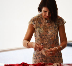 Eva, workroom manager