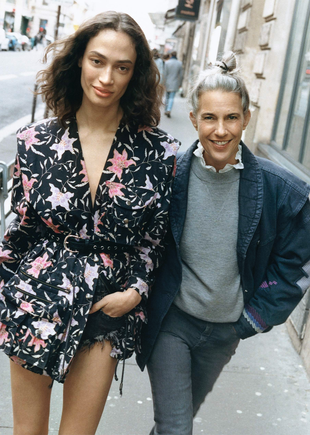 Isabel marant with model